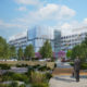 Architect's rendering of new Kaiser Permanente Medical School in Pasadena