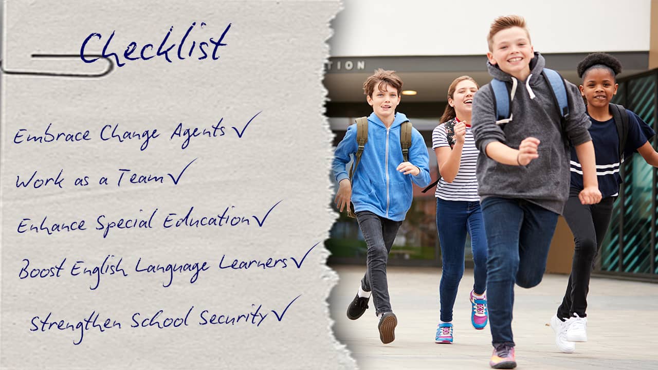 Checklist of must-do's for Fresno Unified