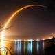 Photo of SpaceX Falcon9 launch in Cape Canaveral, FL.