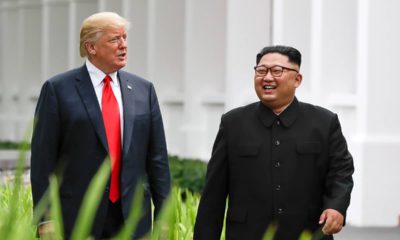 Photo of President Donald Trump and Kim Jong Un