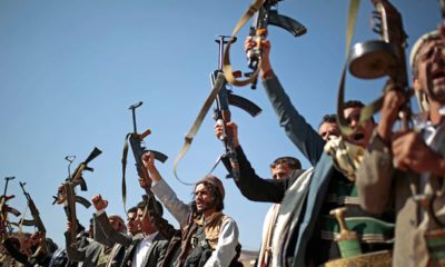 Photo of Houthi rebels