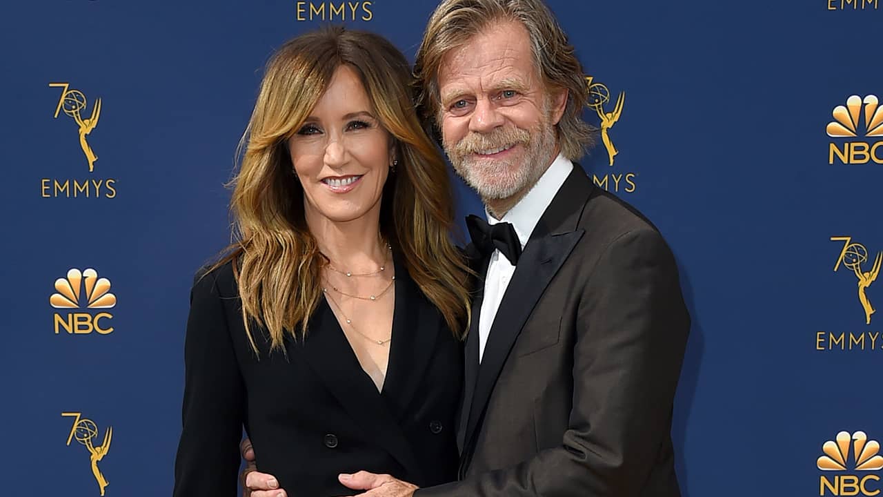 Photo of Felicity Huffman and William H. Macy