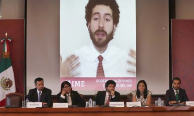 Photo of Roberto Valdovinos speaking at a news conference