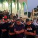 Photo of vigil at Lakemba Mosque in New South Wales, Australia