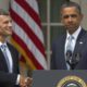 Photo of Alan Krueger and Barack Obama