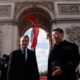 Photo of French Emmanuel Macron and Chinese President Xi Jinping