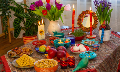 Shutterstock photo of a traditional Nowruz table.