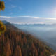 Photo of sunrise at Moro Rock in Sequoia National Park