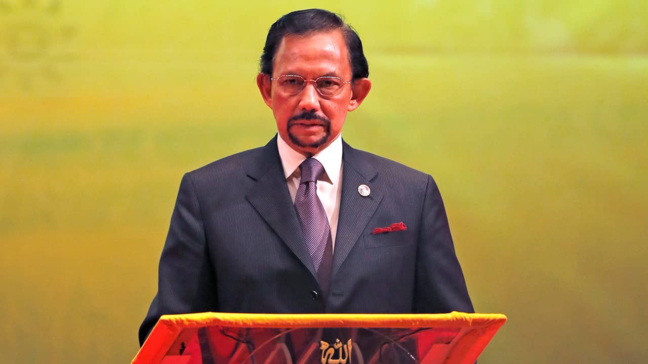 Photo of Brunei's Sultan Hassanal Bolkiah
