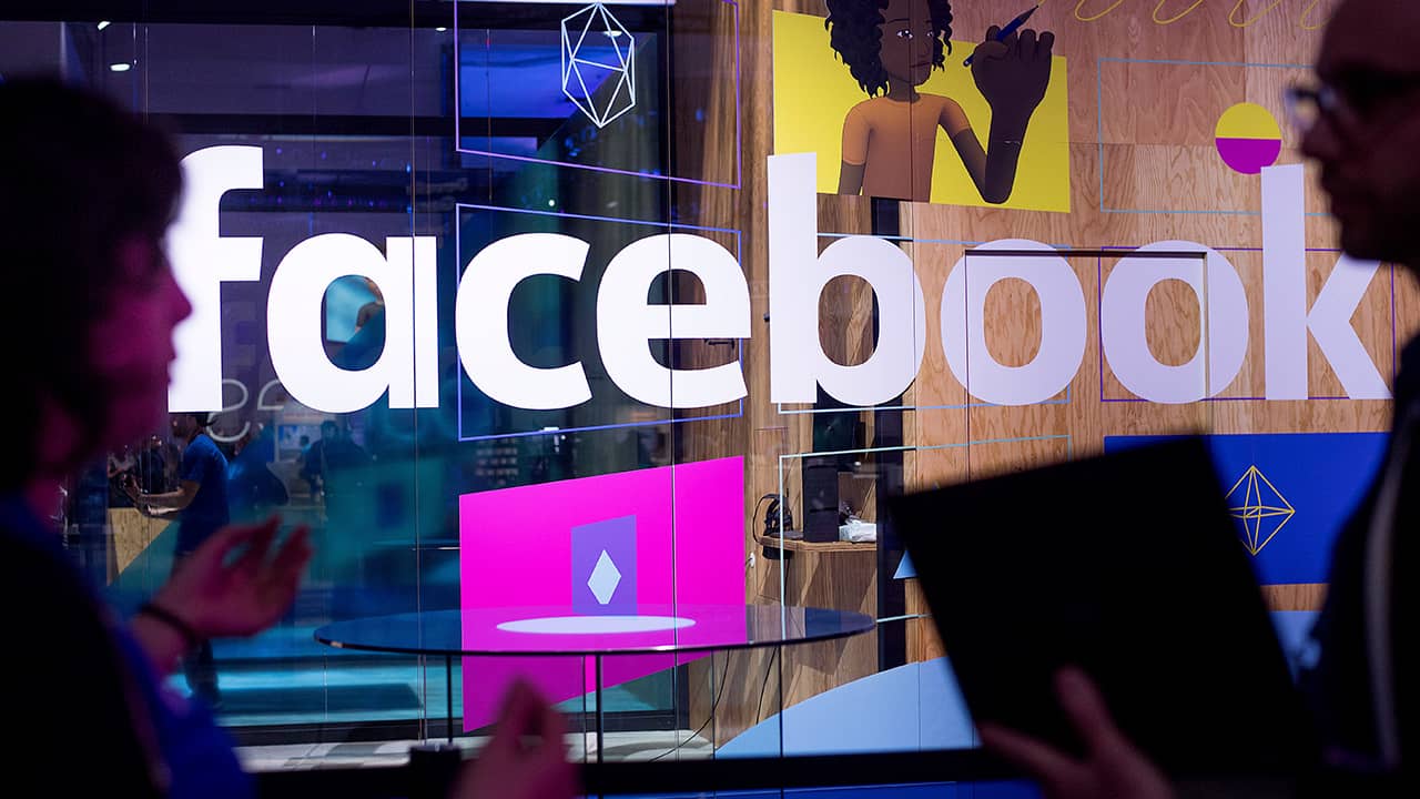 Photo of Facebook sign