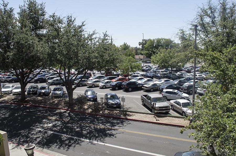Photo of Fresno City College parking lot