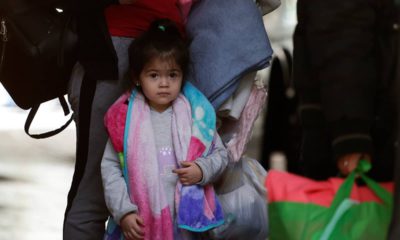 Photo of immigrants from Central America seeking asylum