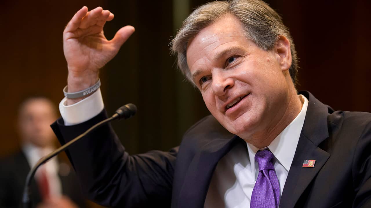 Photo of FBI Director Christopher Wray