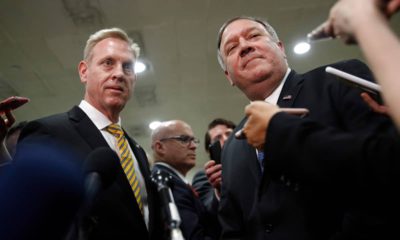 Photo of Mike Pompeo and Patrick Shanahan