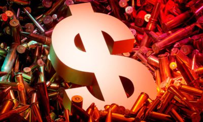 Concept photo of illegal arms sales
