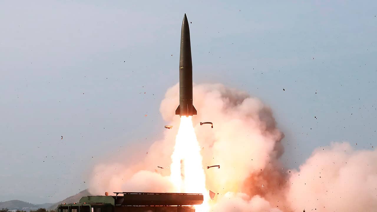 Photo of North Korea weapon test