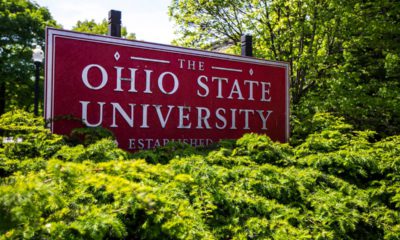 Photo of Ohio State University sign