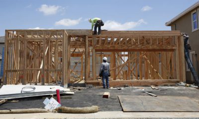 Photo of construction site and workers