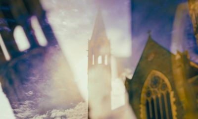 Composite photo of Catholic church spiresf