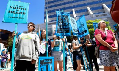 Photo of a group of youth environmental activists