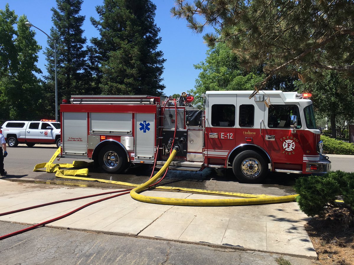 Photo of a Fresno fire truck