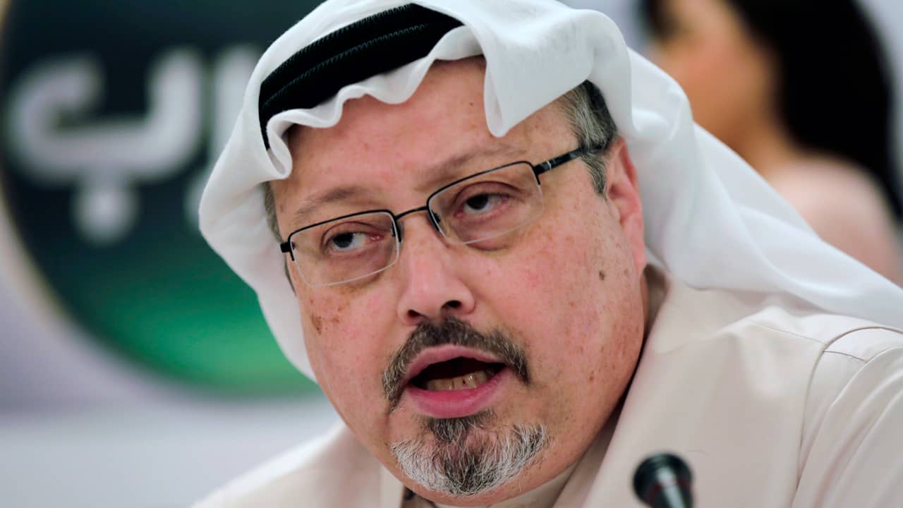 Photo of Saudi journalist Jamal Khashoggi