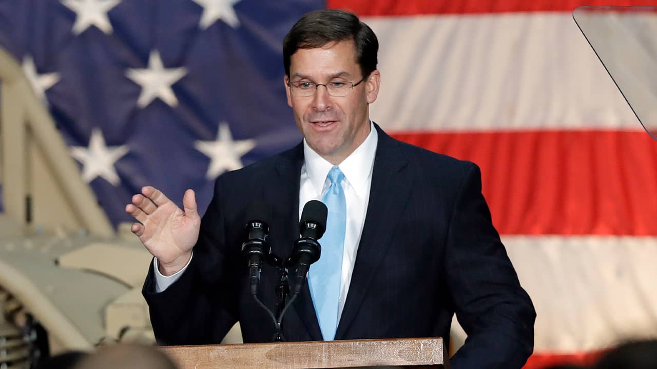Photo of Secretary of the Army Mark Esper