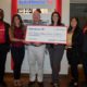 Photo of Bank of America's $10,000 grant to the Marjaree Mason CenterOf