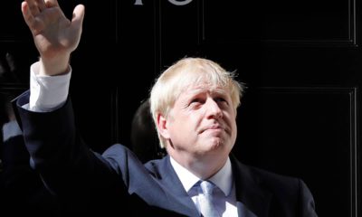Photo of Britain's new Prime Minister Boris Johnson