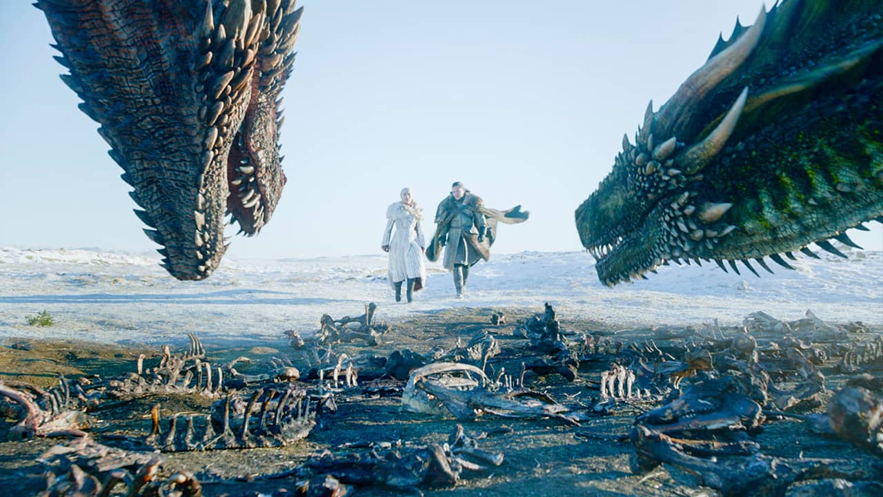 Photo of a scene from "Game of Thrones"