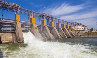Photo of hydro power plant in Moldova