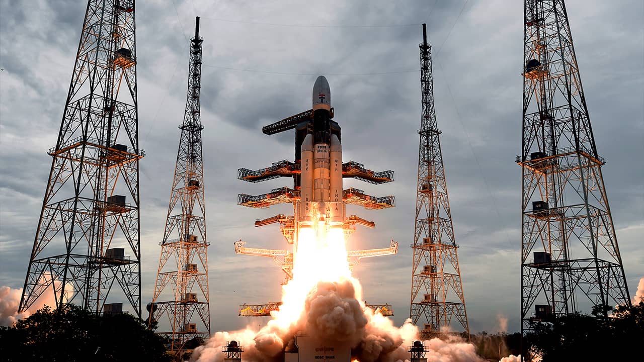 Photo of Geosynchronous Satellite launch Vehicle (GSLV) MkIII