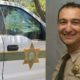 Deputy John Erickson, bullet holes in truck