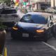 Photo of a rented Tesla involved in a fatal crash in San Francisco