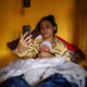 Photo of Salvadoran teen migrant Milagro de Jesus Henriquez Ayala and her newborn baby