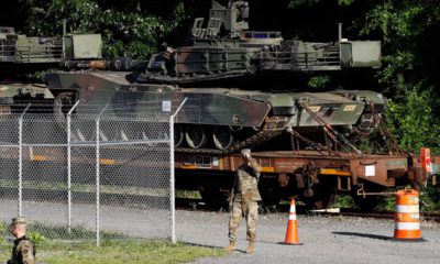 Photo of Abrams tanks