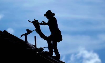 Photo of roofer