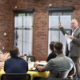 Photo of FUSD Superintendent Bob Nelson making a point to district administrators