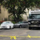 Photo of police working at the crime scene in Garden Grove, Ca.