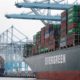 Photo of cargo ships in Los Angeles