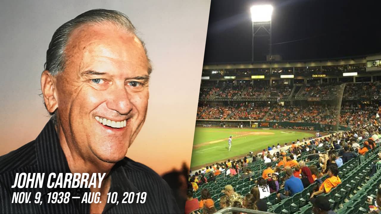 Composite image of John Carbray and Chukchansi Park