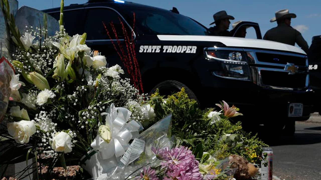 Photo of state trooper vehicle in El Paso