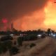 Photo of fire in Redding, Ca.