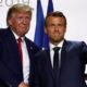 Photo of President Donald Trump and French President Emmanuel Macron