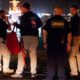 Photo of law enforcement and coroners in Santa Barbara, Ca.