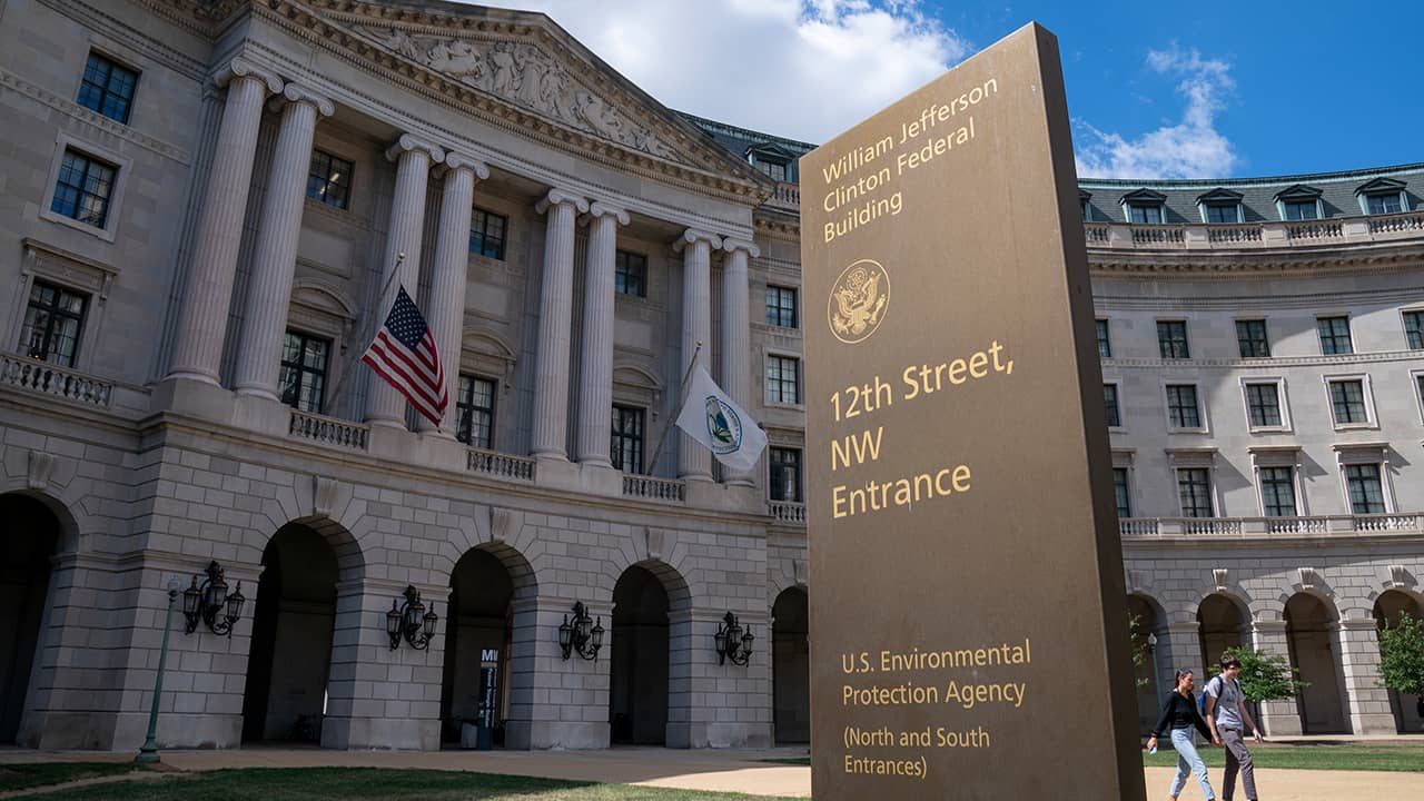 Photo of the headquarters of the Environmental Protection Agency