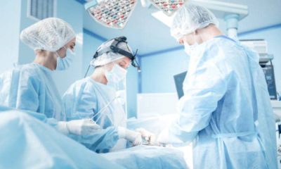 Photo of doctors during surgery