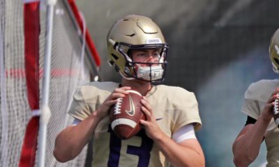 Photo of former University of Washington quarterback Jake Haener