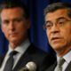 Photo of Gov. Gavin Newsom and Attorney General Xavier Becerra
