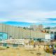 Photo of the separation wall in Bethlehem